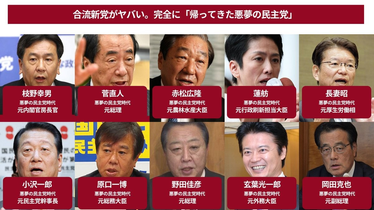 爆笑 立憲民主党の安住国対委員長 菅政権は安倍政権とほとんど同じ 菅直人政権 は立憲民主党とほとんど同じ の間違いでしょ しかも 安住氏は 対案を出しても無意味 と妄言を吐き 無能と愚劣さを自白 政治知新